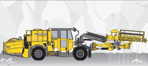 Máy khoan đá Atlas Copco - Boltec LC