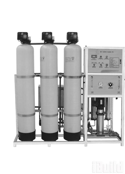 Thiết bị xử lý nước tinh khiết.