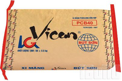 Xi măng Bút Sơn PCB40 (mặt trước)