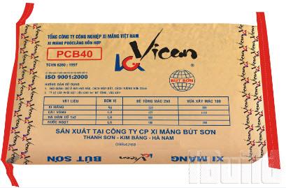 Xi măng Bút Sơn PCB40 (mặt sau)