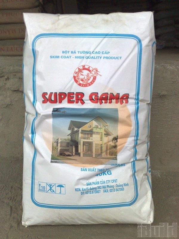 BỘT BẢ TƯỜNG SUPER GAMA