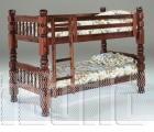 Giường tầng Bernards chân tròn