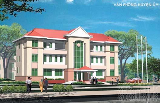 Tư vấn xây dựng Văn phòng huyện Ủy Thạnh Phú – tỉnh Bến Tre