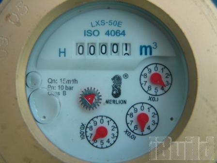 Đồng hồ đo nước lạnh MERLION LXS-50E cấp B, thân gang, cơ, đa tia