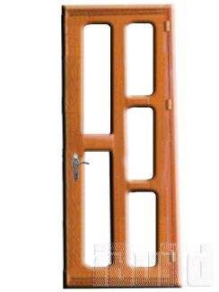 Cửa sắt vân gỗ VPX_403