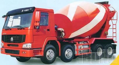 Xe trộn bê tông HOWO 8x4