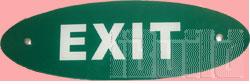 Đèn exit hinh elip dùng cho nhà xưởng