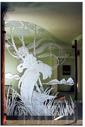 Tranh kính nội thất TT1