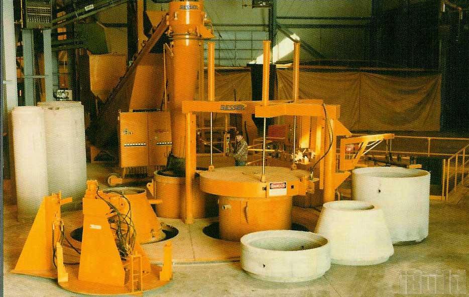 Trạm đúc cống rung ép khô TRICAST