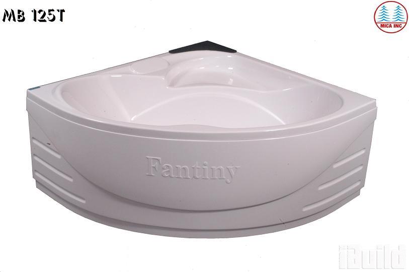Bồn tắm góc yếm MB 125