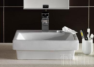 Chậu rửa MISAKI hình chữ nhật đáy vuông 1273212