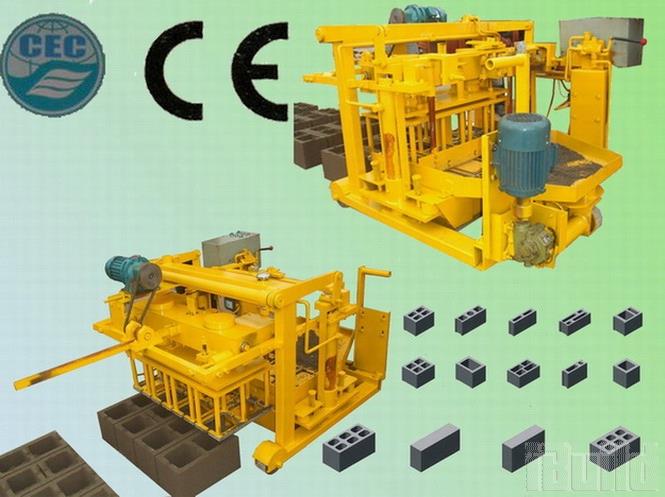Máy sản xuất gạch không nung loại QT40-3