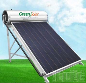 Máy nước nóng mặt trờidùng tấm phẳng hấp thụ cao cấp