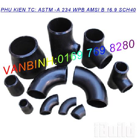 PHỤ KIỆN HÀN SCH40(welded steel fittings sch40)