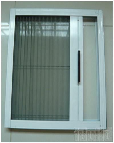 Cửa lưới chống muỗi xếp nhôm trắng