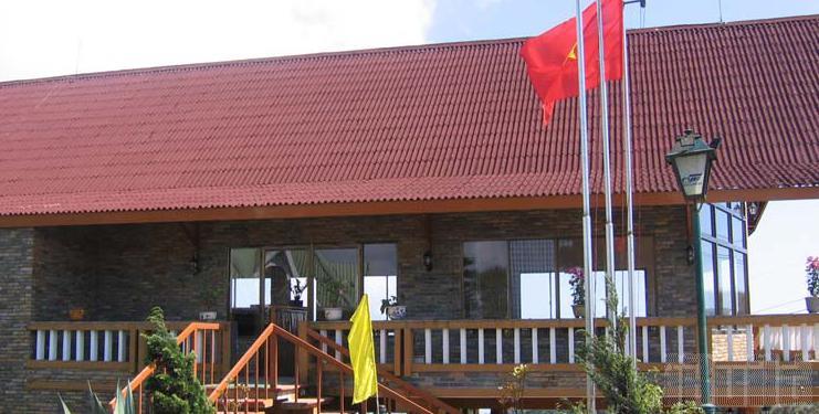 Bán tấm lợp sinh thái chống nóng chống ồn tốt nhất hiện nay onduline của pháp onduvilla