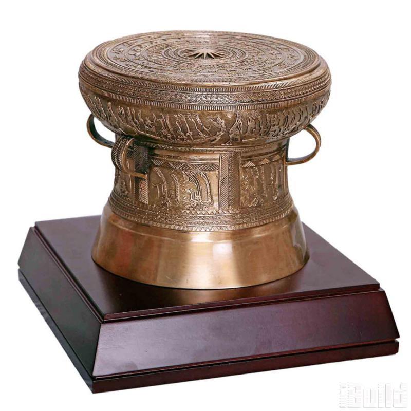 Trống đồng - đúc tinh xảo