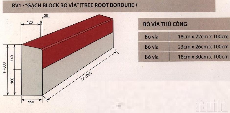 Gạch Bó vỉa