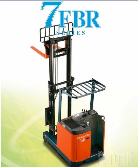 Xe nâng Toyota, động cơ điện, kiểu đứng lái, 7FBR series