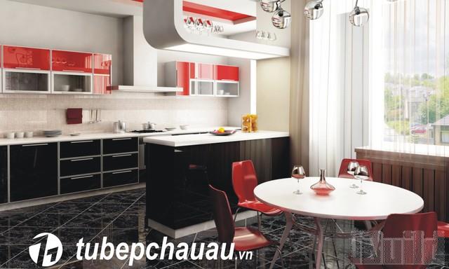 Tủ bếp inox cao cấp Châu Âu PT