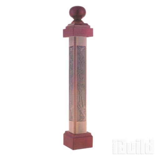 Trụ cầu thang kính 6082
