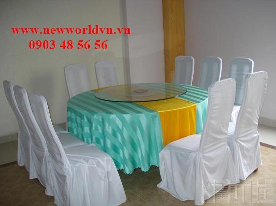 Áo phủ ghế nhà hàng