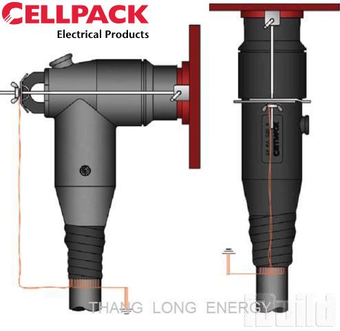 Đầu cáp ELBOW 250A CELLPACK- Germany