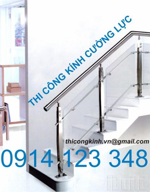 Thi công kính cường lực tại Đà Nẵng