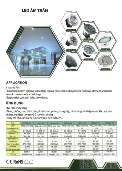 LED ÂM TRẦN