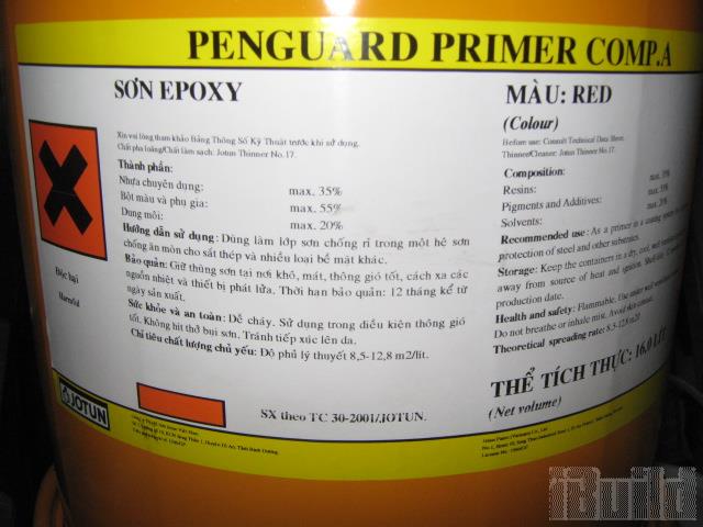 Sơn Epoxy Jotun Penguard HB chuyên cho két nước sinh hoạt