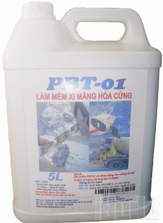 Chất tẩy rửa, làm mềm xi măng PBT-01