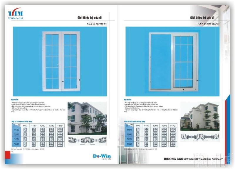 Cửa nhựa lõi thép