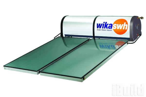 Máy nước nóng năng lượng mặt trời tấm Panel thu nhiệt cường lực mạ Titanium (WIKA) T300 LXC