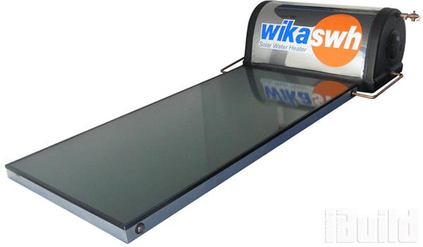 Máy nước nóng năng lượng mặt trời tấm Panel thu nhiệt cường lực mạ Titanium (WIKA) T150 LXC